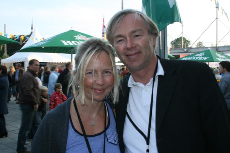 Juliane Brendemühl, Jasmin Bulang, Verleger Kassian Goukassian und Friederike Dannemann